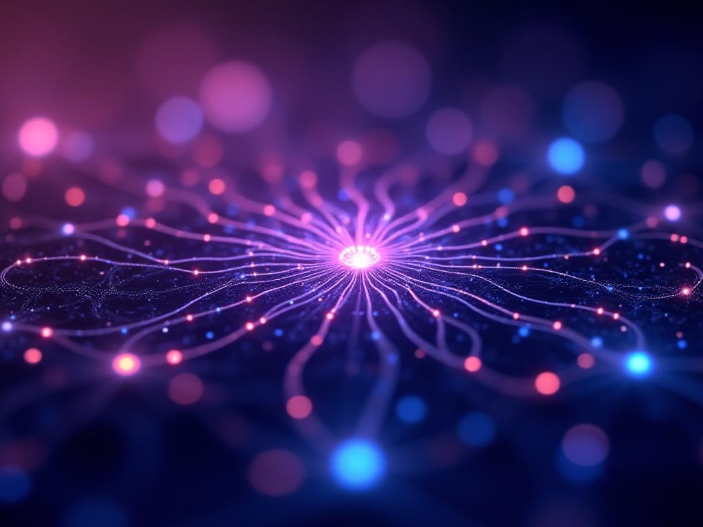 Rappresentazione astratta e sofisticata di reti neurali digitali